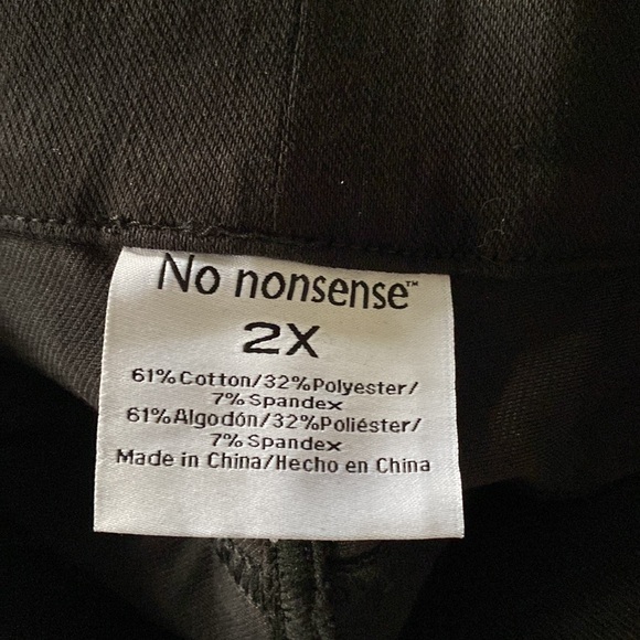 No Nonsense 2X Leggings - Picture 5 of 7